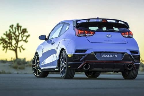 Hyundai Veloster N Rear View Hyundai Veloster N Rear View