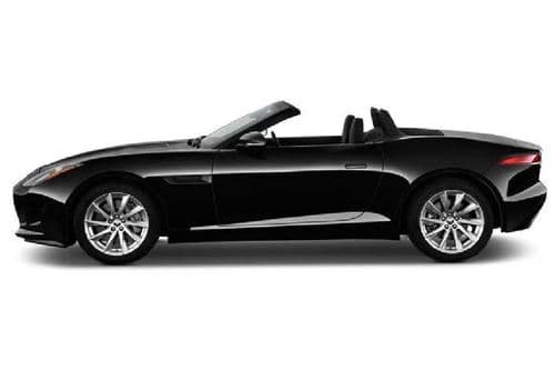 Jaguar F-Type Convertible Left Side View Jaguar F-Type Convertible Left Side View