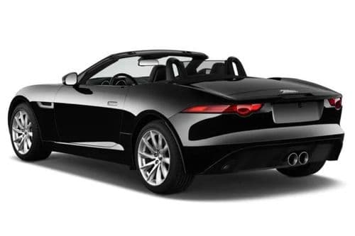 JaguarF-Type Convertible Left Side View JaguarF-Type Convertible Left Side View