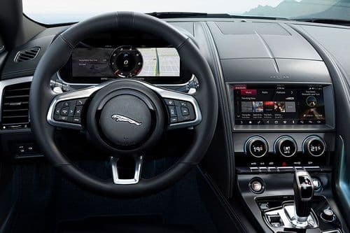 Jaguar F-Type Coupe Dashboard Jaguar F-Type Coupe Dashboard
