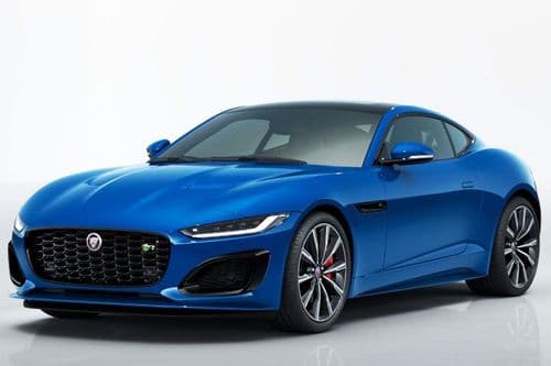 Jaguar F-Type Coupe Left Side View Jaguar F-Type Coupe Left Side View