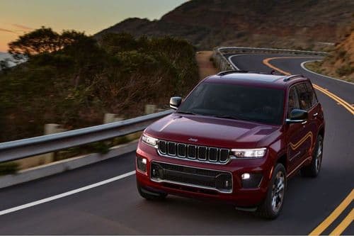 Jeep Grand Cherokee Front Side View Jeep Grand Cherokee Front Side View