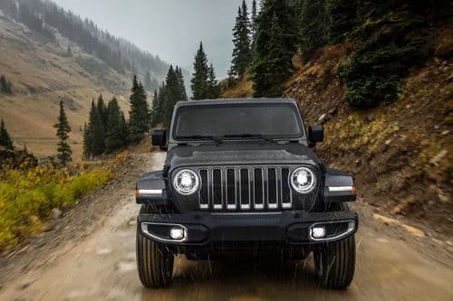 Jeep Wrangler Unlimited Front View Jeep Wrangler Unlimited Front View