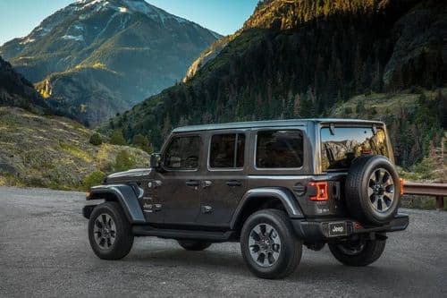 Jeep Wrangler Unlimited Left Side View Jeep Wrangler Unlimited Left Side View