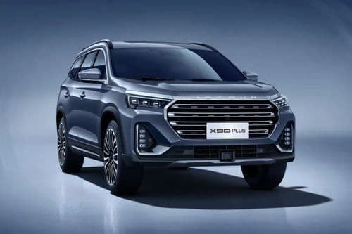 Jetour X90 Plus Front Side View Jetour X90 Plus Front Side View