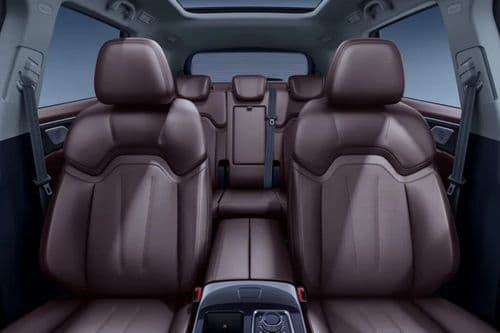 Jetour X90 Plus Rear Seat View Jetour X90 Plus Rear Seat View