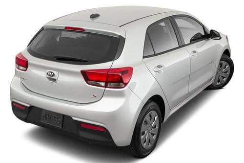 Kia Rio Rear Right View Kia Rio Rear Right View