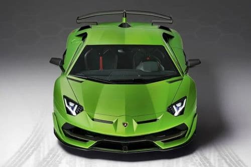 Lamborghini Aventador SVJ Front View Lamborghini Aventador SVJ Front View