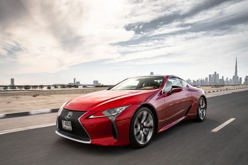 Lexus LC 500 Left Side View Lexus LC 500 Left Side View