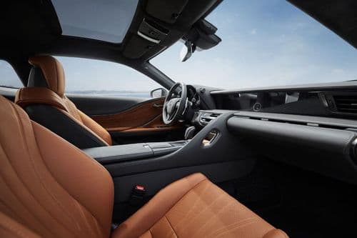 Lexus LC 500 Seat Side View Lexus LC 500 Seat Side View
