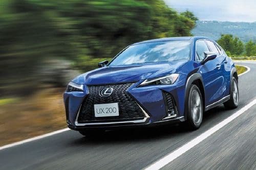 Lexus UX 200 Left Side View Lexus UX 200 Left Side View