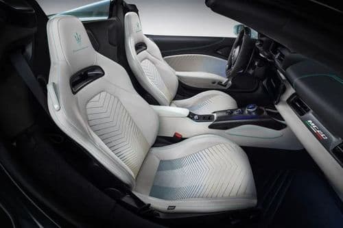Maserati MC20 Cielo Front Seat Side View Maserati MC20 Cielo Front Seat Side View