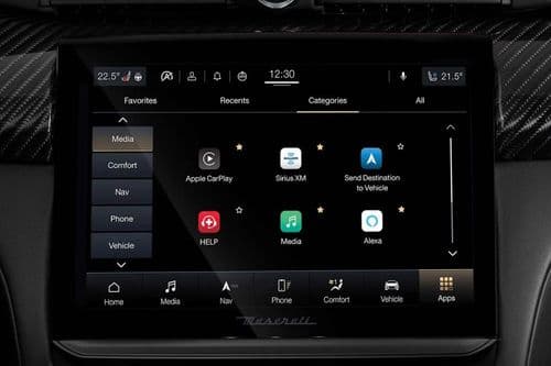 Maserati Quattroporte Infotainment System Maserati Quattroporte Infotainment System