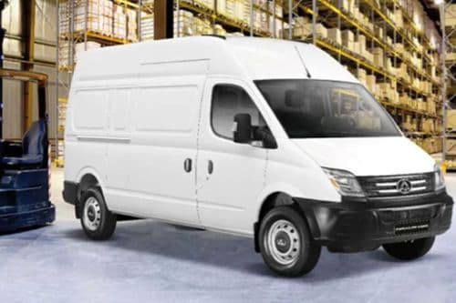 Maxus V80 Cargo Van Right Side Front View Maxus V80 Cargo Van Right Side Front View