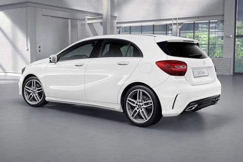 Mercedes-Benz A Class Left Side View Mercedes-Benz A Class Left Side View