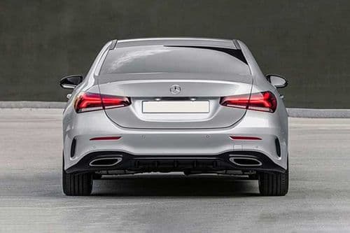 Mercedes Benz A-Class Sedan Rear View Mercedes Benz A-Class Sedan Rear View