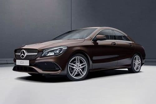 Mercedes-Benz CLA-Class Left Side View Mercedes-Benz CLA-Class Left Side View