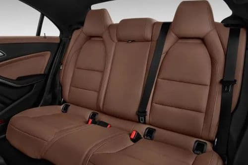 Mercedes-Benz CLA-Class Rear Seat View Mercedes-Benz CLA-Class Rear Seat View
