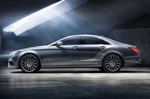 Mercedes-Benz CLS-Class Left Side View Mercedes-Benz CLS-Class Left Side View