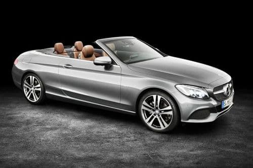 Mercedes-Benz C-Class Cabriolet Right Side  View Mercedes-Benz C-Class Cabriolet Right Side  View
