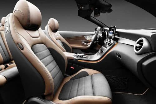 Mercedes-Benz C-Class Cabriolet Seat Side View Mercedes-Benz C-Class Cabriolet Seat Side View