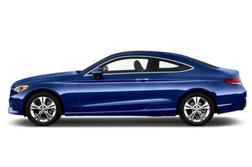 Mercedes-Benz C-Class Coupe Left Side View Mercedes-Benz C-Class Coupe Left Side View