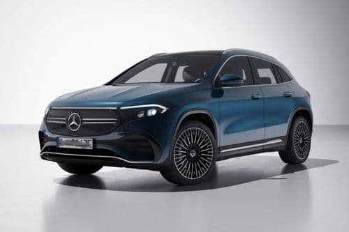 Mercedes-Benz EQA Left Side Front View Mercedes-Benz EQA Left Side Front View