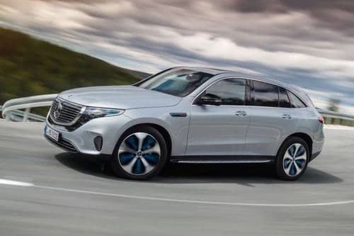 Mercedes-Benz EQC Left Side Front View Mercedes-Benz EQC Left Side Front View