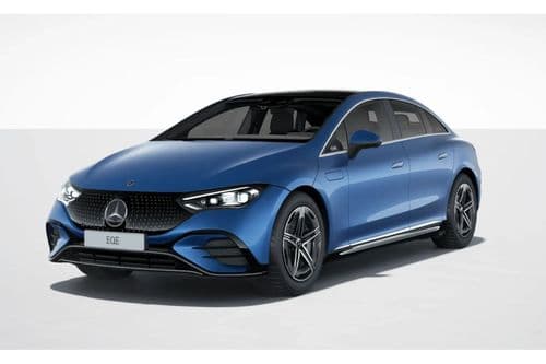 Mercedes-Benz EQE Left Side Front View Mercedes-Benz EQE Left Side Front View