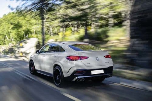 Mercedes-Benz GLE Coupe Left Side View Mercedes-Benz GLE Coupe Left Side View