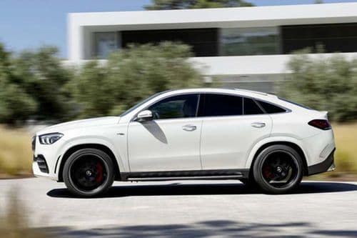 Mercedes-Benz GLE Coupe Left Side View Mercedes-Benz GLE Coupe Left Side View