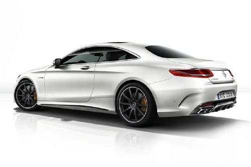 Mercedes-Benz S63 AMG Coupe Left Side View Mercedes-Benz S63 AMG Coupe Left Side View