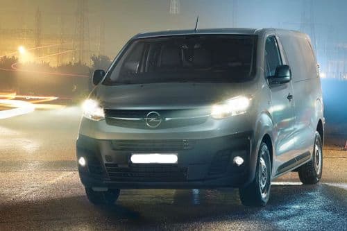 Opel Vivaro Left Side Front View Opel Vivaro Left Side Front View