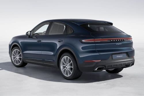 Porsche Cayenne Coupe Left Side View Porsche Cayenne Coupe Left Side View