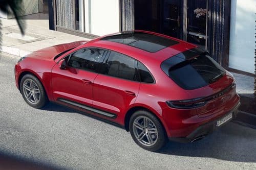 Porsche Macan Left Side View Porsche Macan Left Side View