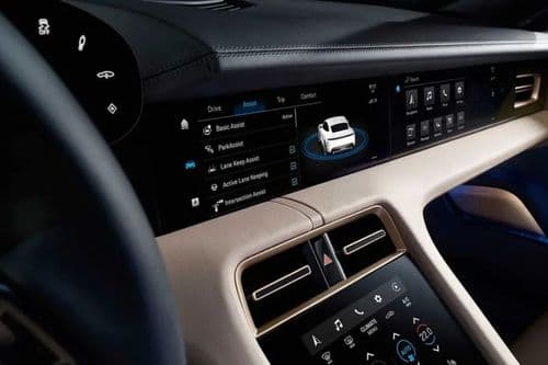 Porsche Taycan Infotainment System Porsche Taycan Infotainment System