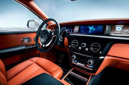 Rolls-Royce Phantom Dashboard View Rolls-Royce Phantom Dashboard View