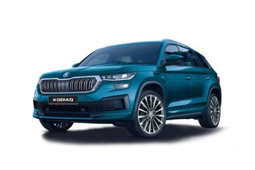 Skoda Kodiaq Left Side View Skoda Kodiaq Left Side View