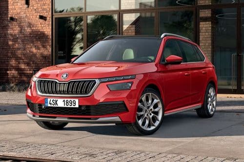 Skoda Kamiq Left Side Front View Skoda Kamiq Left Side Front View