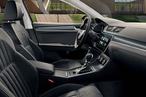 Skoda Superb Seat Side View Skoda Superb Seat Side View