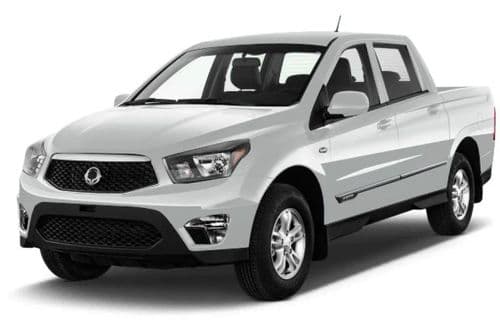 Ssangyong Actyon Sport Left Side Front Videw Ssangyong Actyon Sport Left Side Front Videw