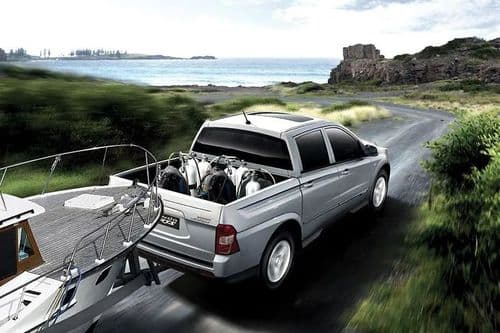 Ssangyong Actyon Sport Rear Right Side Ssangyong Actyon Sport Rear Right Side