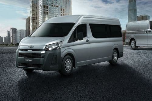 Toyota Hiace 2024 Left Side Front View Toyota Hiace 2024 Left Side Front View