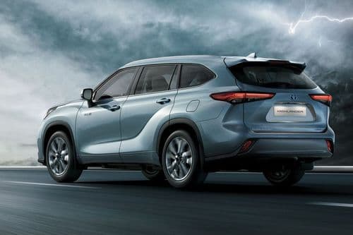 Toyota Highlander Rear View Toyota Highlander Rear View