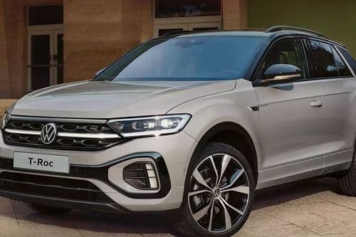 Volkswagen T-Roc Front Left Side View Volkswagen T-Roc Front Left Side View