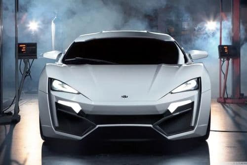 W Motors Lykan Hypersport Front View W Motors Lykan Hypersport Front View