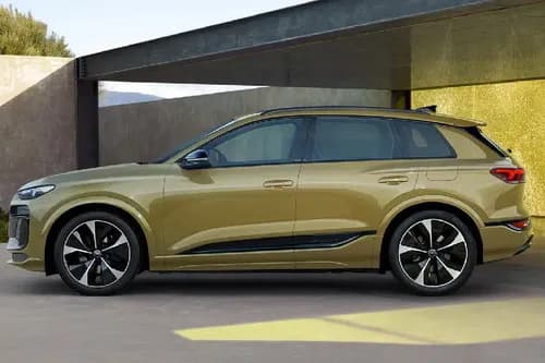 Audi Q6 E-Tron 2024 Left Side View Audi Q6 E-Tron 2024 Left Side View