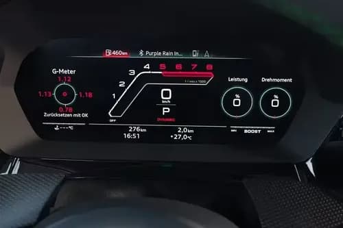 RS 3 Sportback 2024 Instrument Cluster RS 3 Sportback 2024 Instrument Cluster