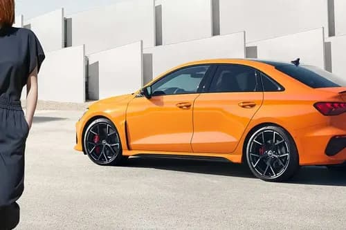 Audi RS 3 2024 Left Side View Audi RS 3 2024 Left Side View