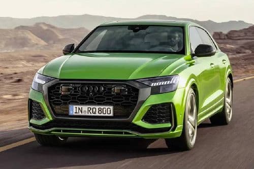 Audi RS Q8 2024 Left Side Front View Audi RS Q8 2024 Left Side Front View